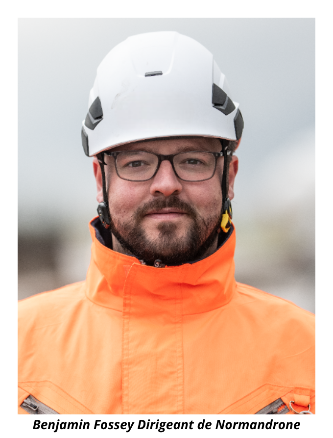 Benjamin Fossey Dirigeant de Normandrone